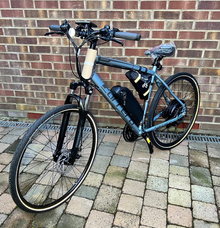 Carrera Electric Hybird Ebike 1500w 14ah Throttle/ Pedal 35mph NEW