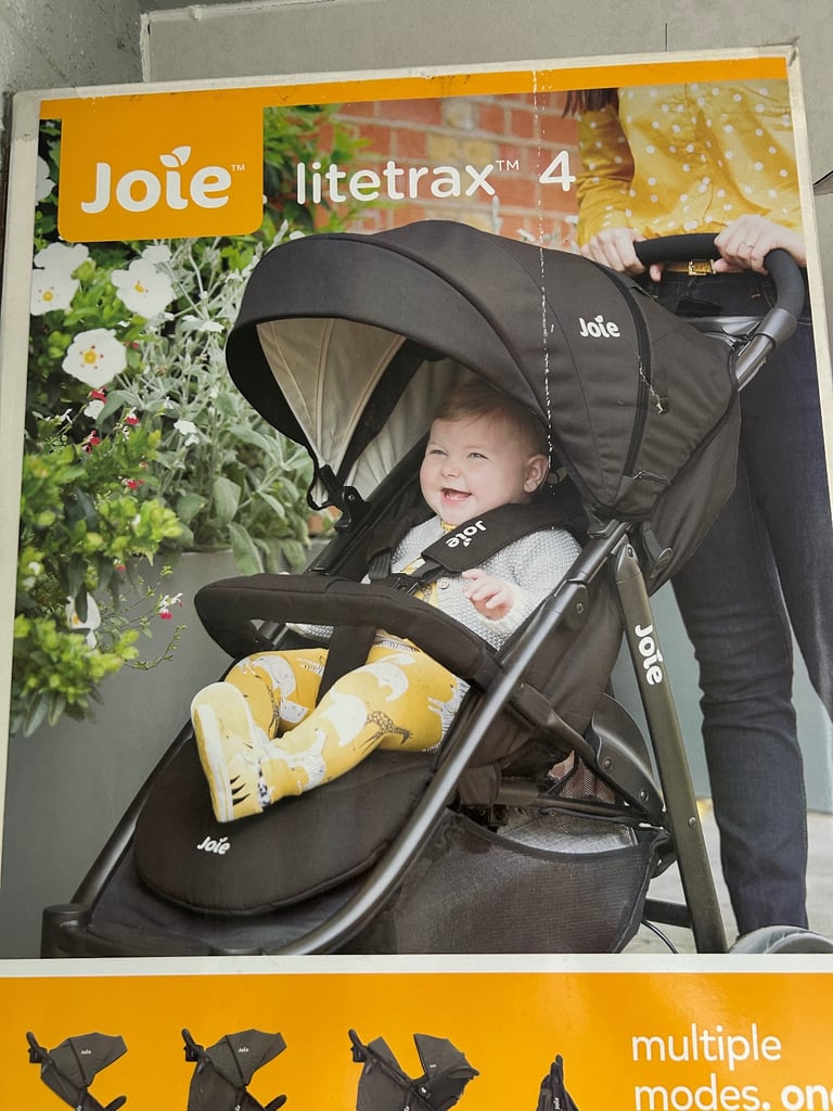 Joie Car Seat, Car Seat Base and Stroller 