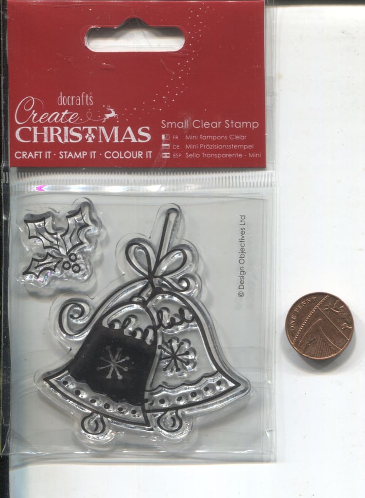 5 Sets of Christmas Silicon Clear Stamps - NEW & SEALED