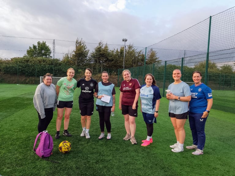 WOMENS RECREATIONAL 5 A SIDE FOOTBALL