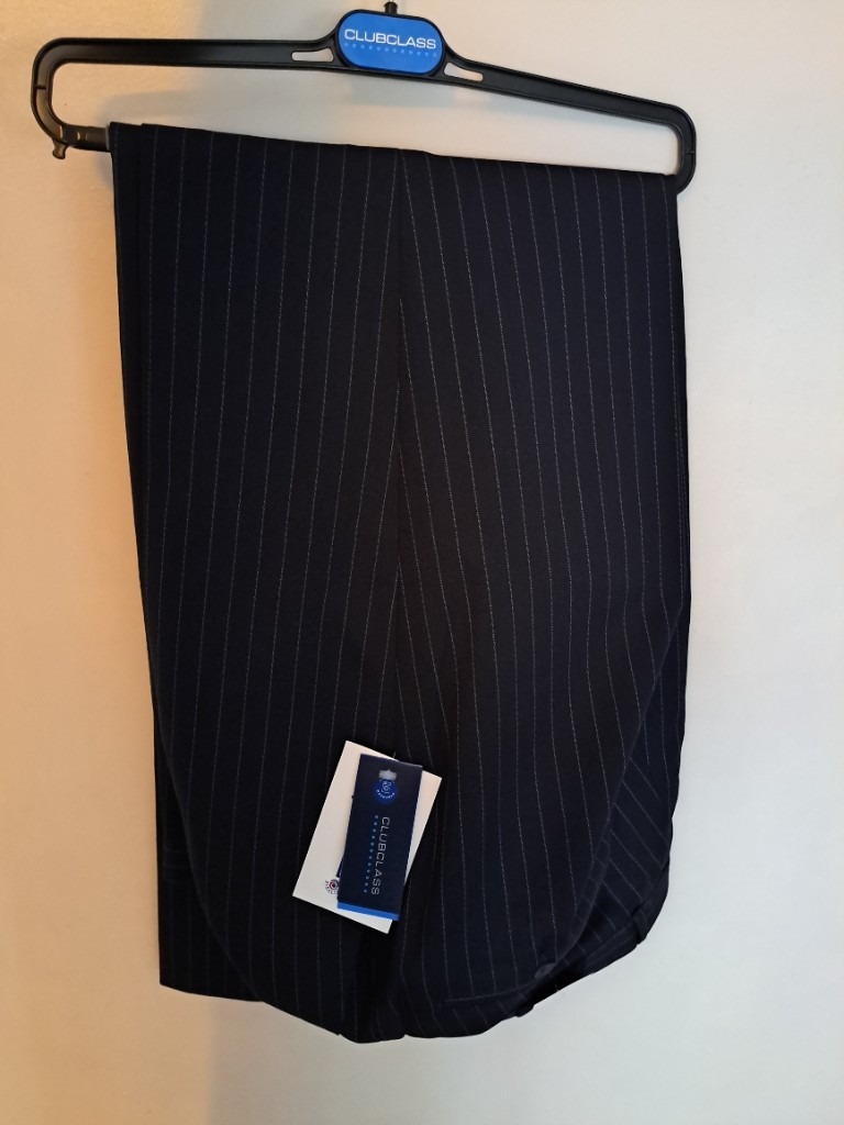 image for Clubclass Conran Navy pin trousers