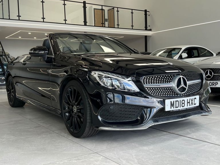2018 Mercedes-Benz C-Class 2.0 C200 AMG Line Cabriolet 2dr Petrol G-Tronic+ Euro 6 (s/s) (184 ps)...