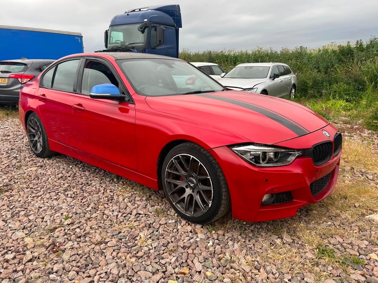 image for 2012 BMW 32OD SPORT RED SALVAGE DAMAGED REPAIR CAT S DIESEL SALOON 