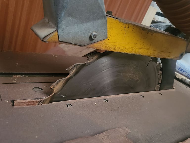 Sedgwick 3 phase table saw 