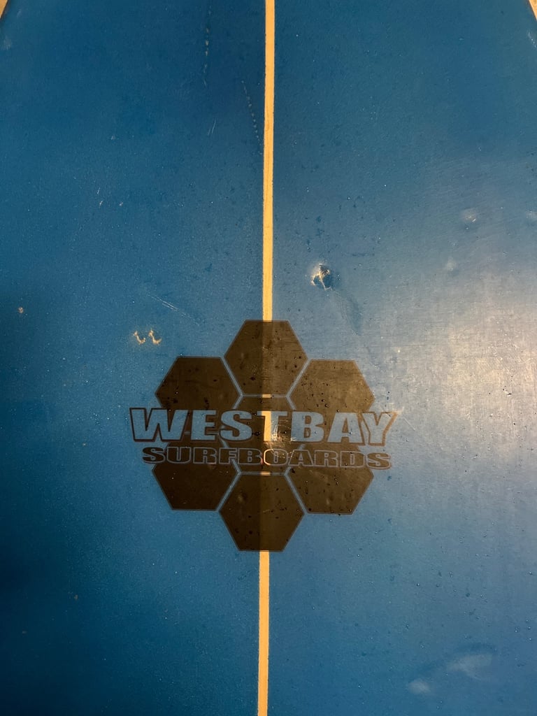 Westbay 7ft fibreglass board. 