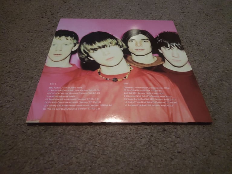 Blur Acoustic 1994-2003 splatter vinyl album mint 