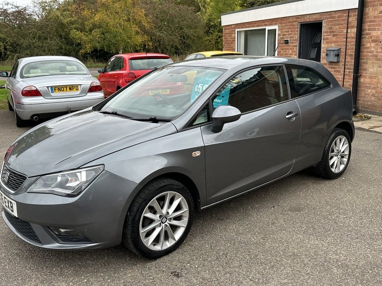 SEAT IBIZA 1.0 Vista Grey Manual Petrol 2016 - ac, FSH, Long mot.