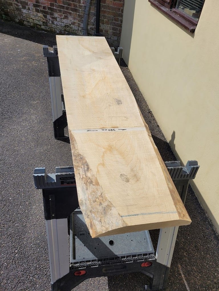 image for ENGLISH SYCAMORE Timber KD Wide board