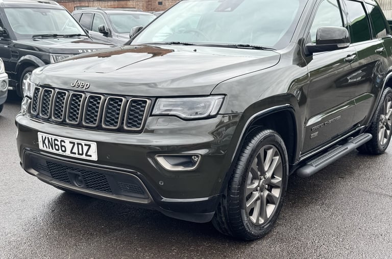 2016 Jeep Grand Cherokee 3.0 V6 CRD 75th Anniversary SUV 5dr Diesel Auto 4WD Euro 6 (s/s) (250 ps...