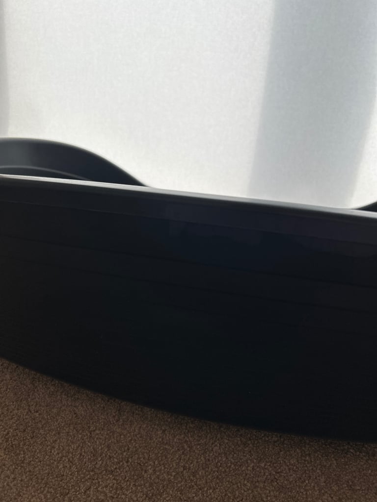 XL plastic dog bed 