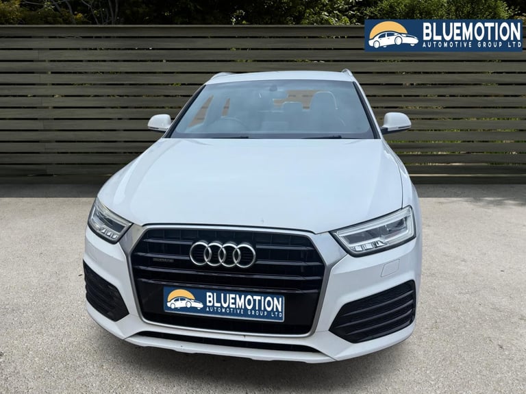 ✿2015/65 AUDI Q3 2.0 TDI Quattro S Line 5dr, White ✿TWO OWNERS ✿NICE EXAMPLE✿