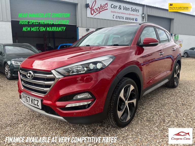 2017 Hyundai TUCSON 1.7 CRDi Blue Drive Premium SE 5dr 2WD DCT SUV Diesel Automatic