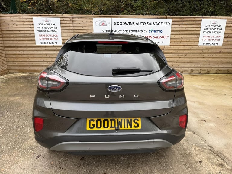 2024 FORD PUMA TITANIUM 1.0T HYBRID ACCIDENT DAMAGED REPAIRABLE SALVAGE 