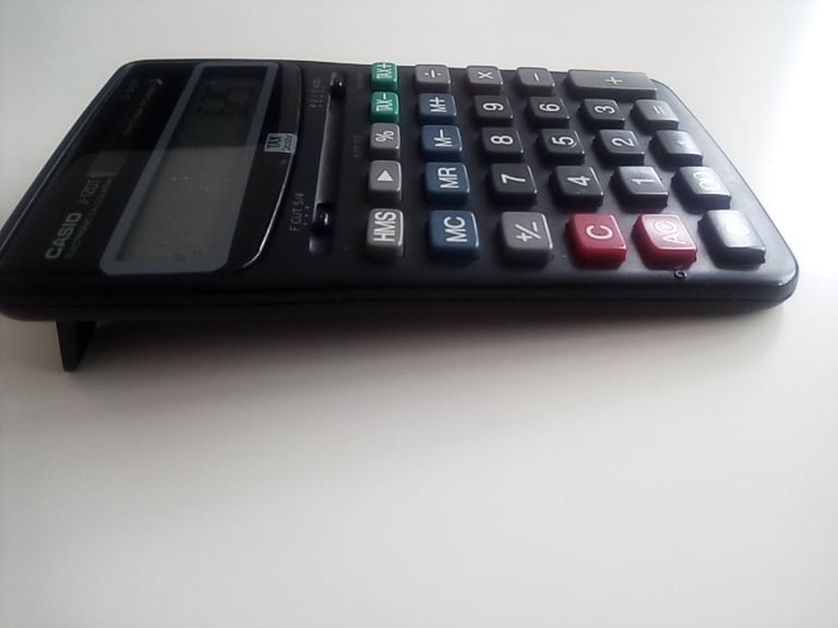image for Large home office desk scientific calculator.