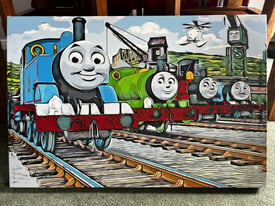 Thomas The Tank Engine Canvas