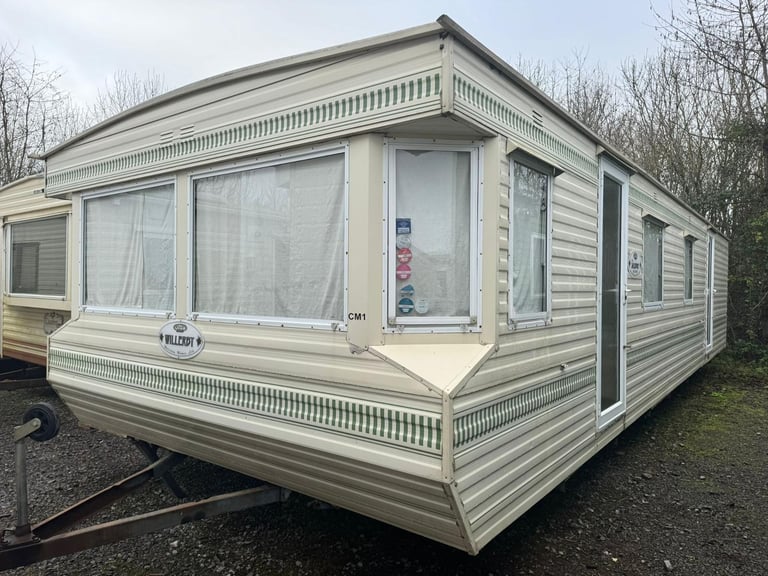 Cheap 12ft wide Renovation Project Static Caravans For Private Land