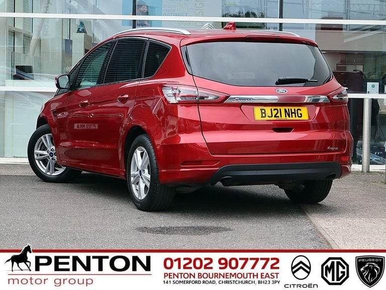 2021 Ford S-Max 2.0 EcoBlue Titanium Auto Euro 6 (s/s) 5dr MPV Diesel Automatic