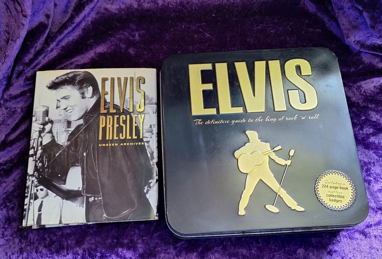 image for ELVIS Presley Book & Collectable Gift Tin