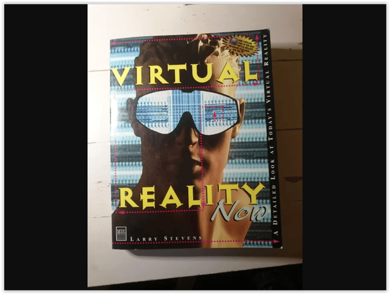 image for Virtual Reality Now 1994 Larry Stevens Book With 3.5 Inch Floppy Disk Included #VR #1990s Rare