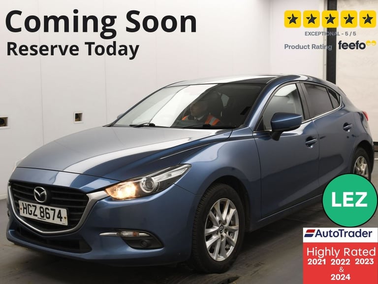 2017 Mazda Mazda3 2.0 SKYACTIV-G SE-L Nav Hatchback 5dr Petrol Manual Euro 6 (s/s) (121 ps) Hatch...