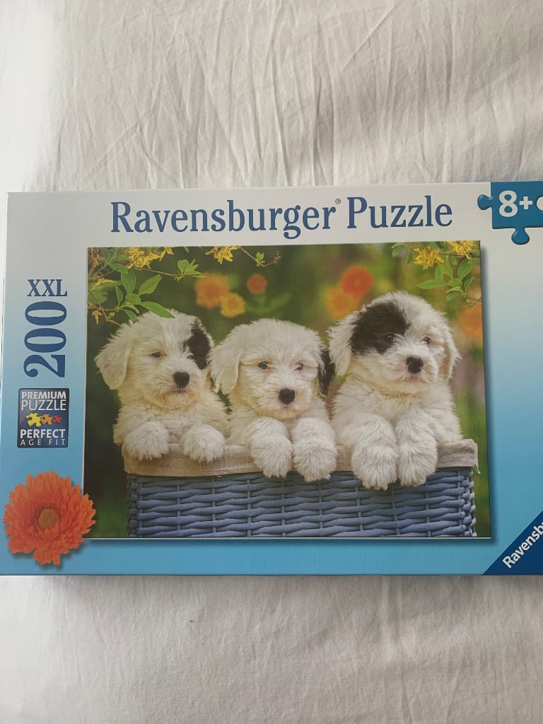 image for Dogs / Puppies jigsaw by Ravensburger 200 pcs (brand new)