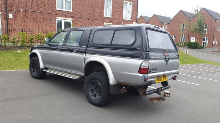 MITSUBISHI L200 2.5 TD DOUBLE CAB 4x4 4WD *NOT NAVARA HILUX  SHOGUN SPORT,  FORD RANGER