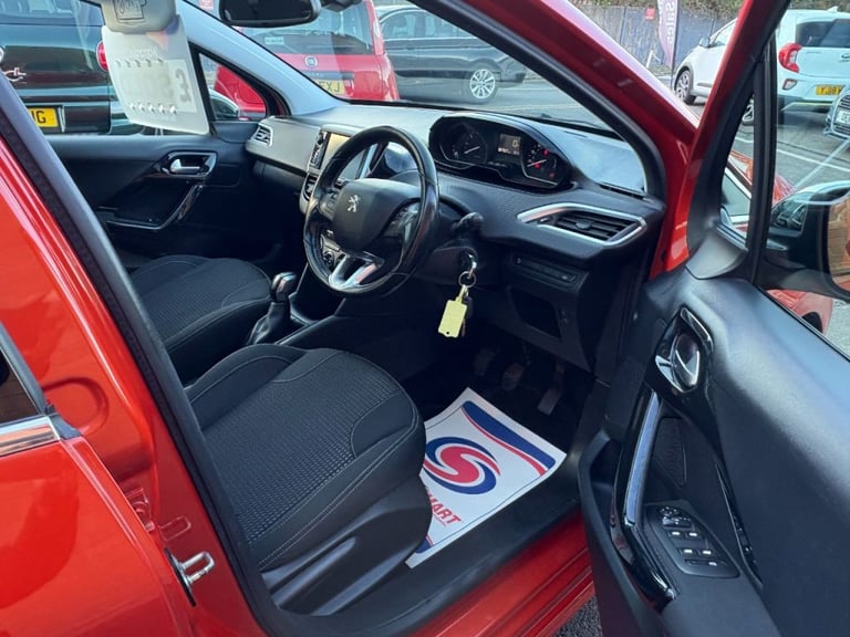  Peugeot 208 1.2 PureTech Allure Premium Orange 5dr Hatch Petrol
