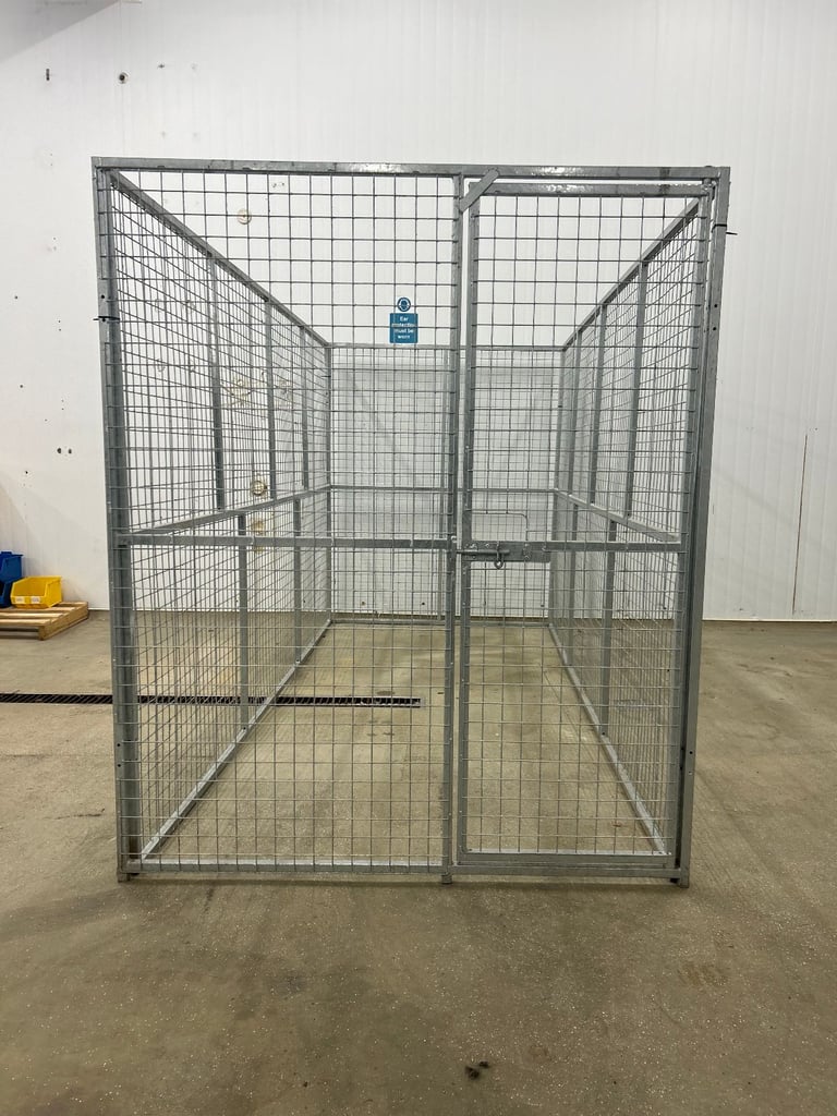 Large Galvanized Dog Run / Kennel