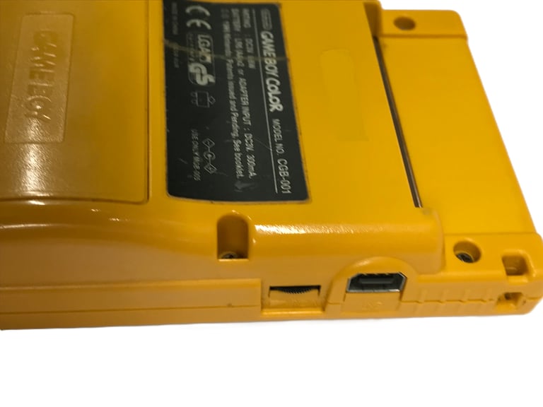 Nintendo Game Boy color Pocket Console yellow