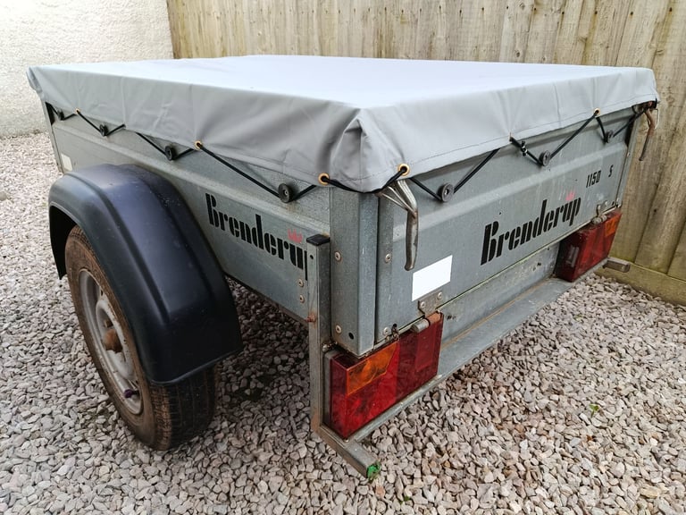 Brenderup 1150s Trailer with New custom Cover