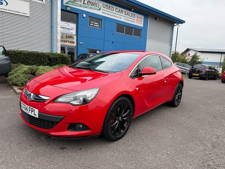 2014 Vauxhall Astra 1.4T SRi Coupe 3dr Petrol Manual Euro 5 (s/s) (140 ps)