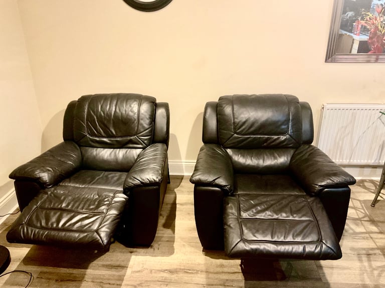 Leather armchair for Sale in Cardiff | Sofas, Couches & Armchairs | Gumtree