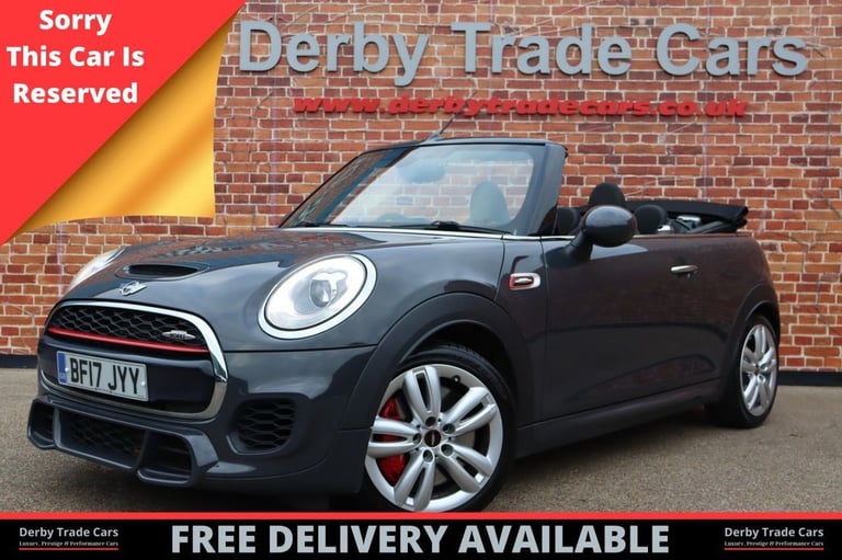 2017 17 MINI CONVERTIBLE 2.0 JOHN COOPER WORKS CONVERTIBLE 2DR PETROL MANUAL EUR