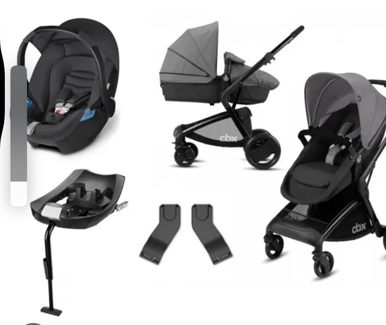 image for CBX  3in1 Travel System-Comfy Grey