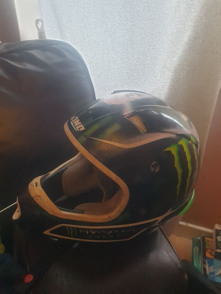 image for A Motorcycle/Motorcross Helmet 