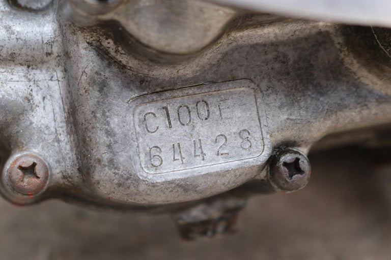 Honda CZ100 CZ100 Monkey Bike 1964 runs and rides!!