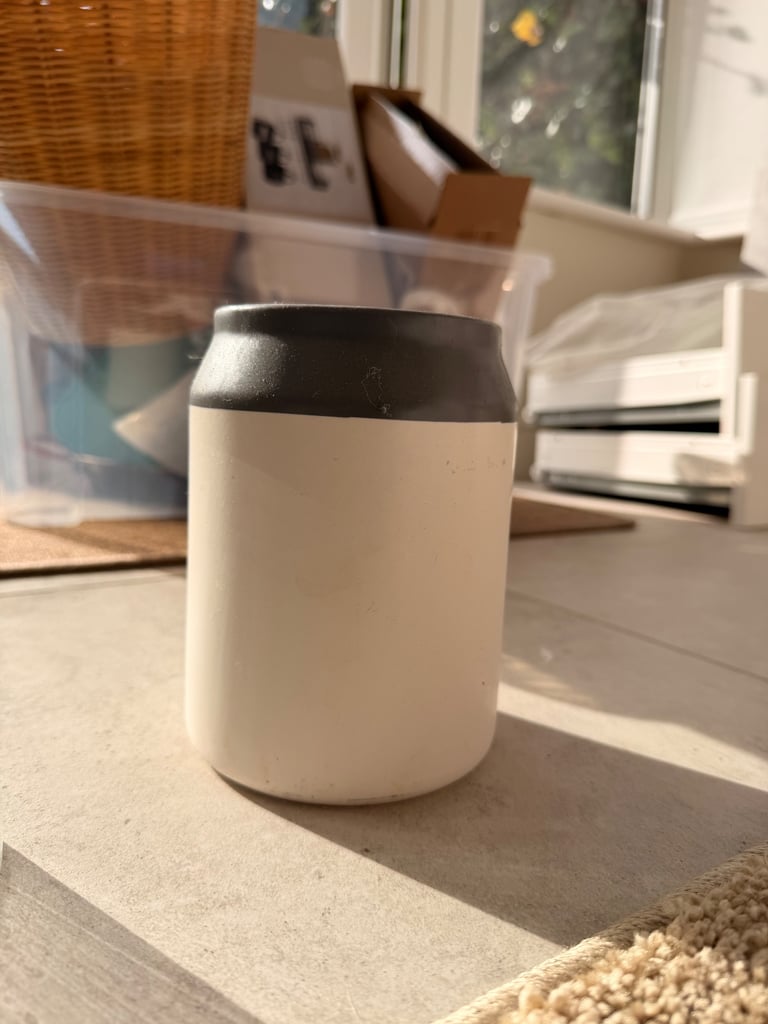 image for Ceramic jar for utensils 