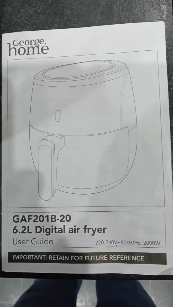 image for 6.2 ltr airfryer