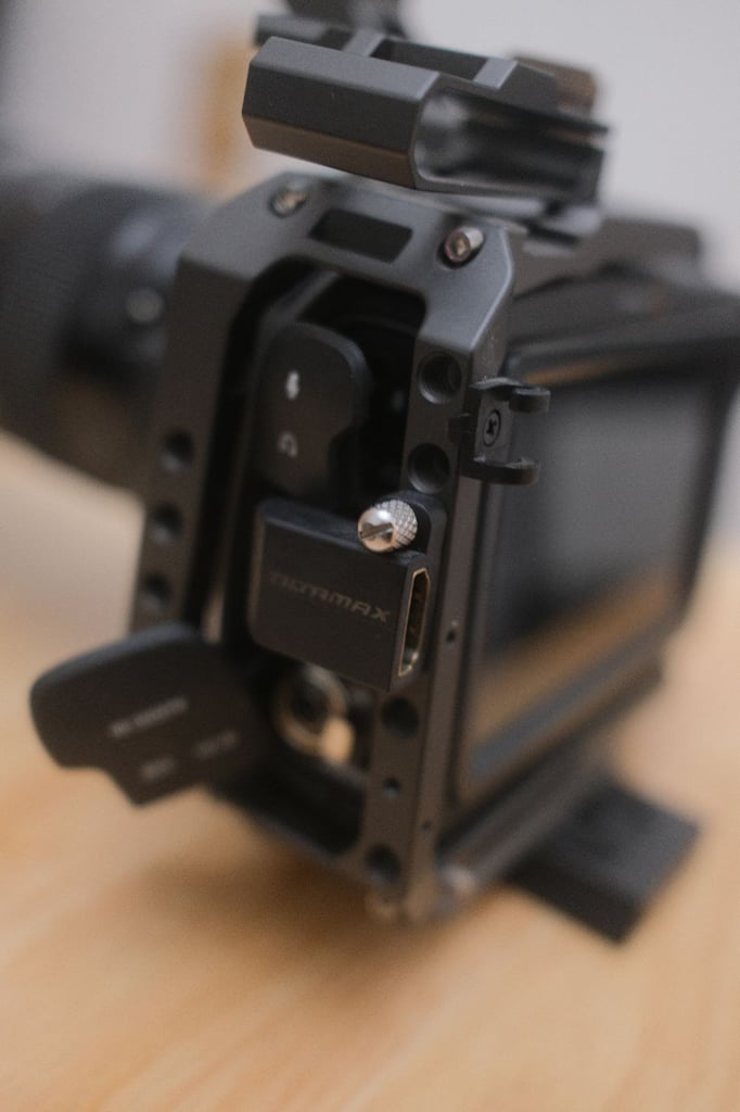 BMPCC 6K (EF) With Full Tilta Cage, Sigma 18-35mm, Samyang 85mm, V-Mount Battery & Tiffen ND Filter