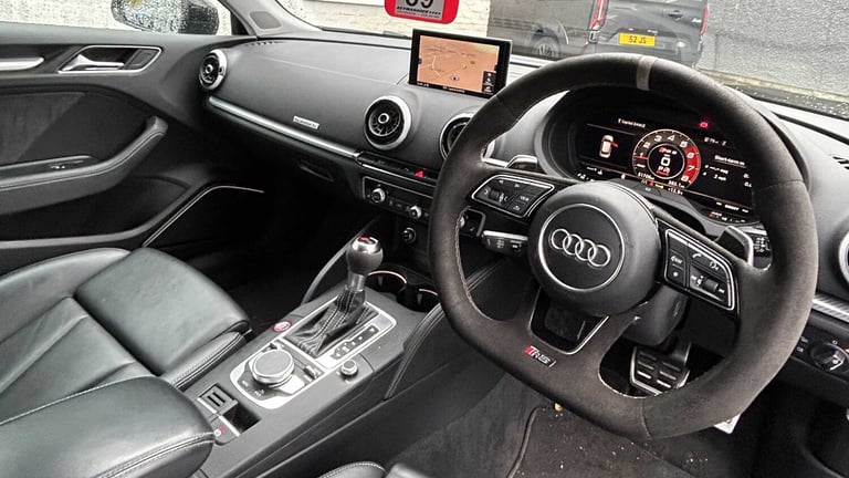 2018 Audi RS3 2.5 TFSI RS 3 Quattro 5dr S Tronic HATCHBACK PETROL Automatic