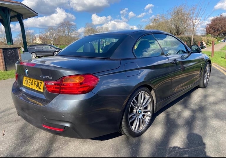 2014 BMW 4 Series 420d M Sport 2dr Auto CONVERTIBLE Diesel Automatic