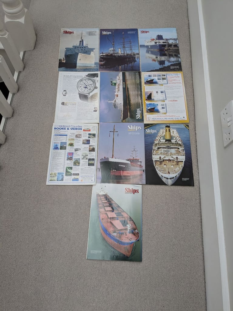 Ships Monthly magazine Bundle 74 issues 1998-2004 OTO