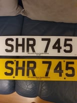 image for Private Registration number plate SHR 745