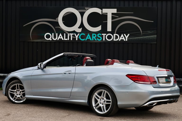 2013 Mercedes E Class E350 CDI 3.9 V6 AMG Sport Convertible *Diamond Silver *