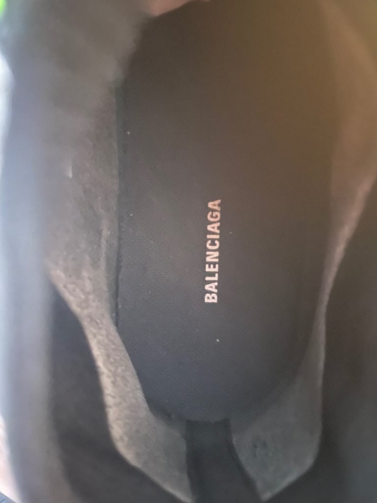 Balenciaga speed sock lace up 100% authentic like new 