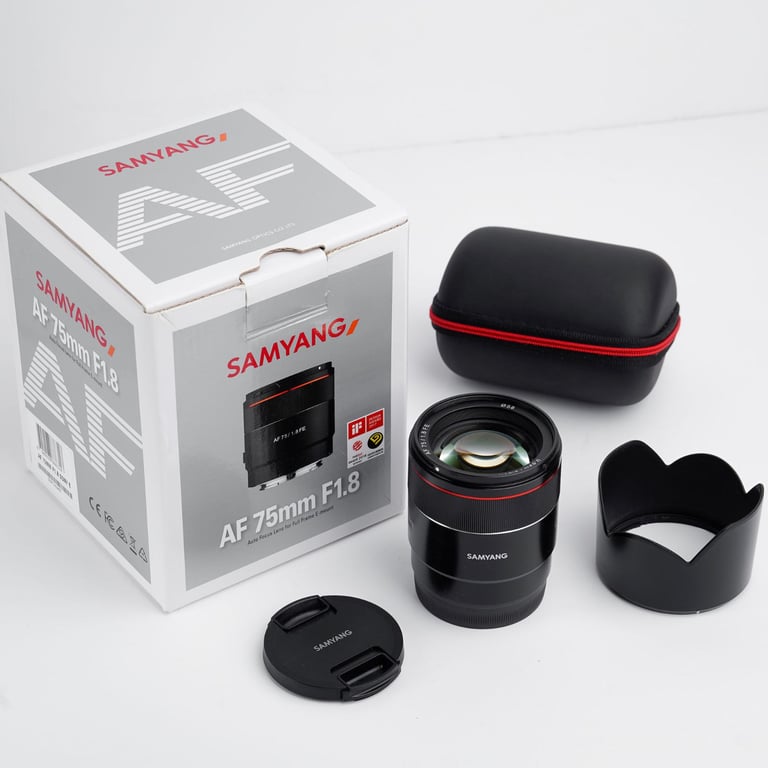 Samyang 75mm f1.8 AF Autofocus Lens for Sony E-Mount Boxed New
