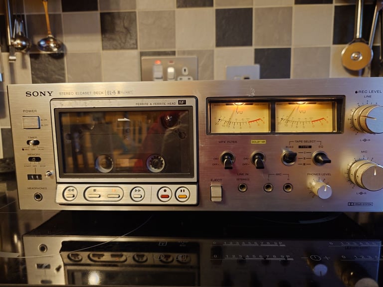 image for Retro Hi Fi - Rare Sony Elcaset EL5 Tape/Cassette Recorder/Player - Full working order