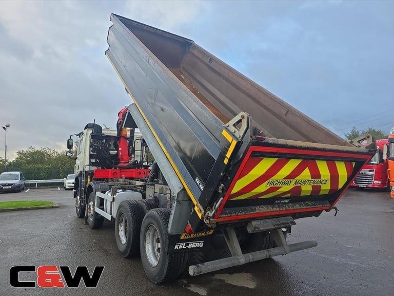2020 (70) DAF FAD CF450 8x4 Tipper Grab - 160000Kms