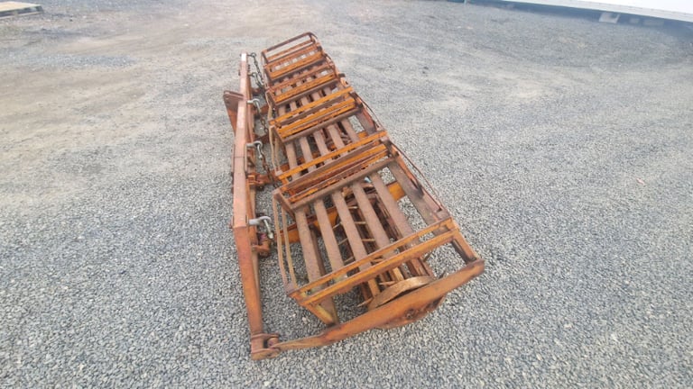 Tractor three point linkage 10ft sisis multi tiner aerator spiker 
