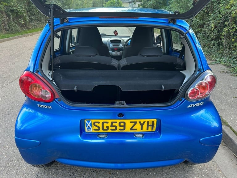 2009 Toyota AYGO 1.0 VVT-i Blue Euro 4 5dr HATCHBACK Petrol Manual